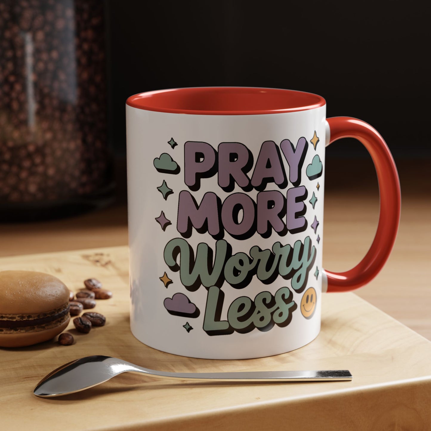 Motivation Mug - Pray More Worry Less