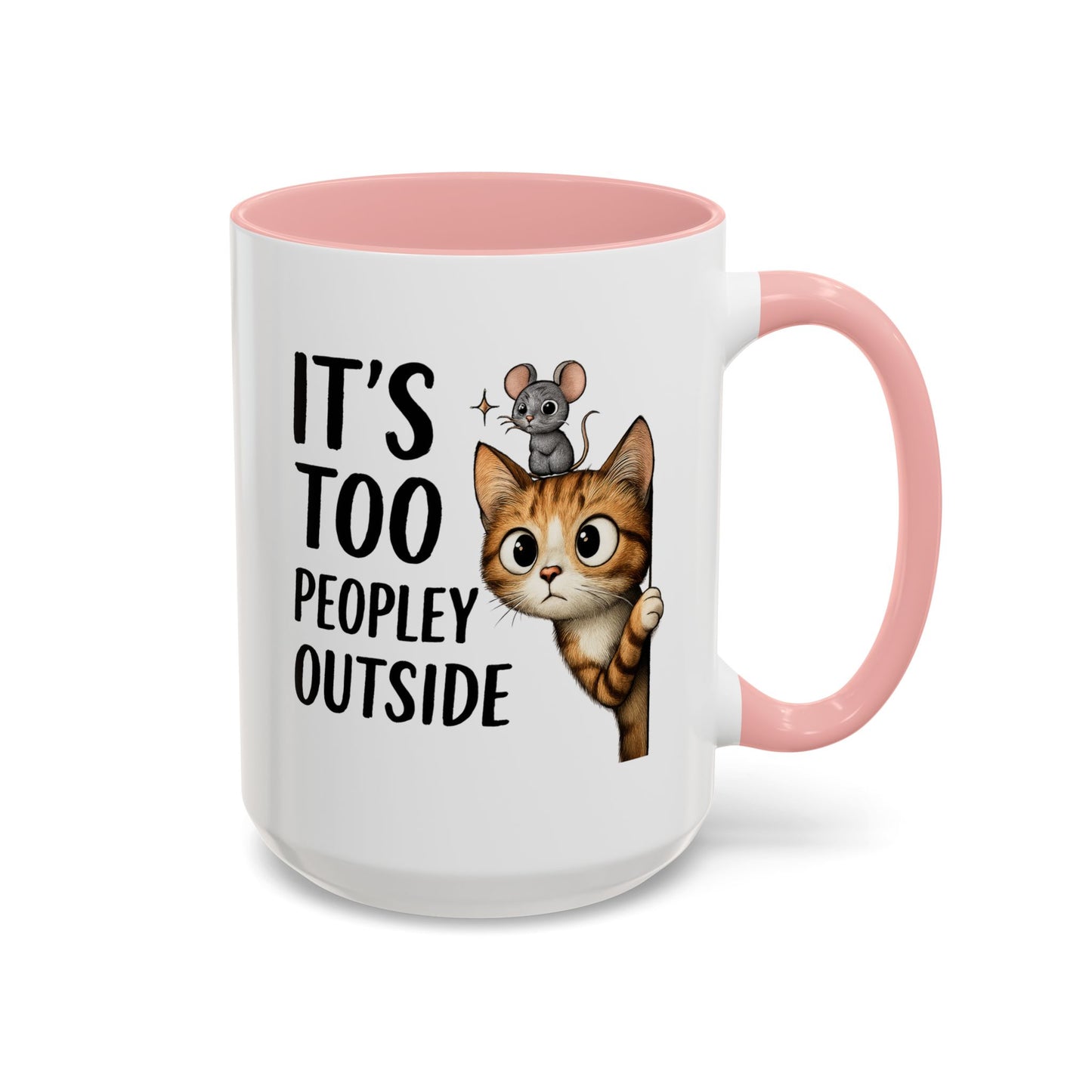 Animal Mug - It's Too Peopley Outside