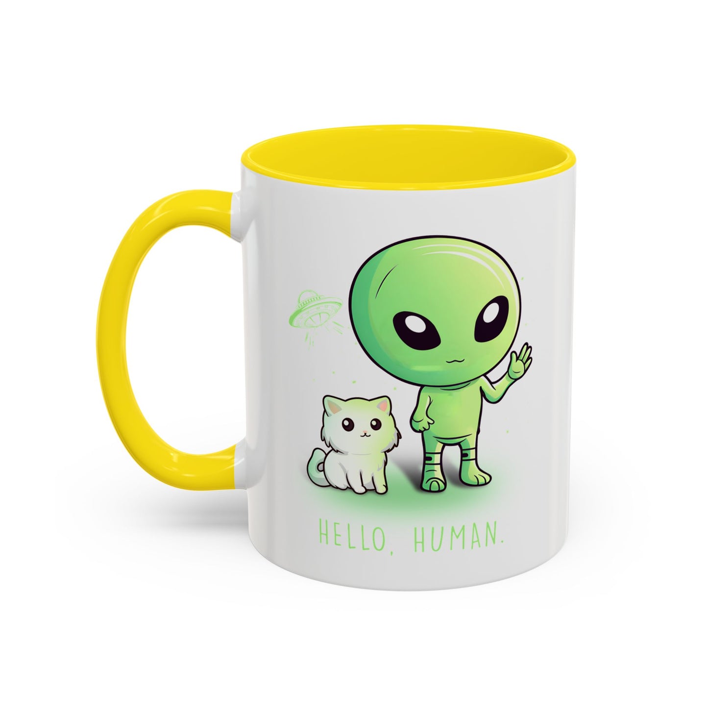 Alien Mug - Hello Human