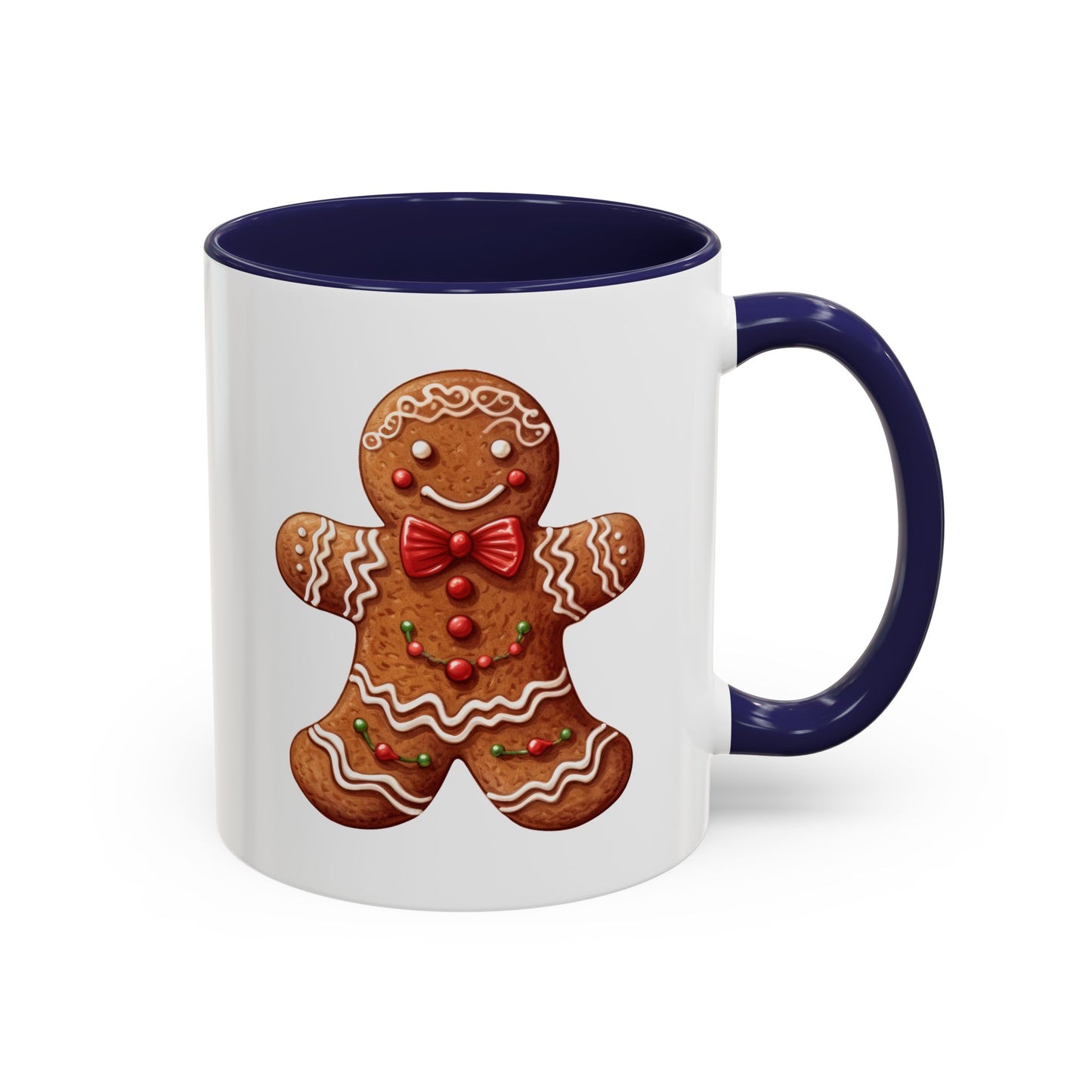 Christmas Mug - Decorative Gingerbread Man