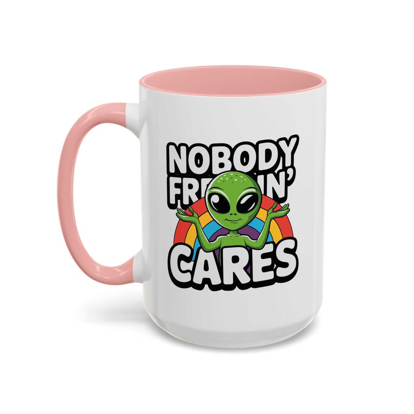 Alien Mug - Nobody Freakin Cares