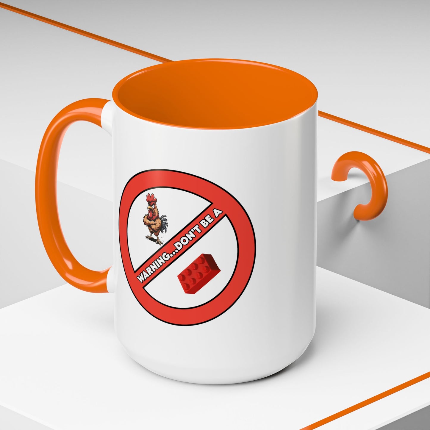Adult Mug - Warning Don't Be A Cock Blocker