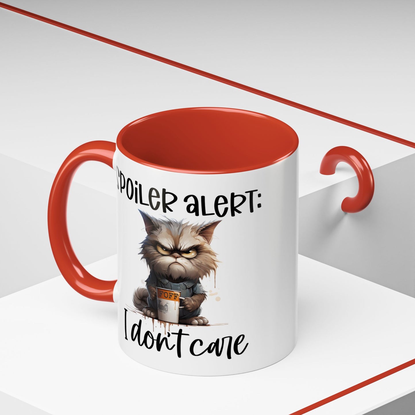 Humor Mug - Spoiler Alert I Don't Care