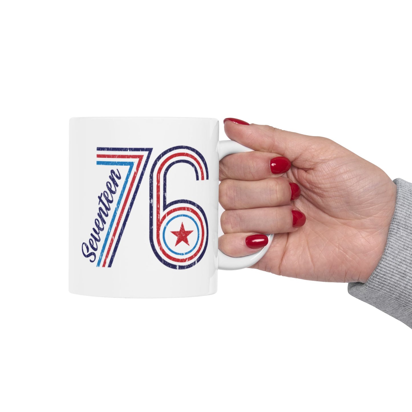 4th of July Mug - 1776 Retro Patriotic