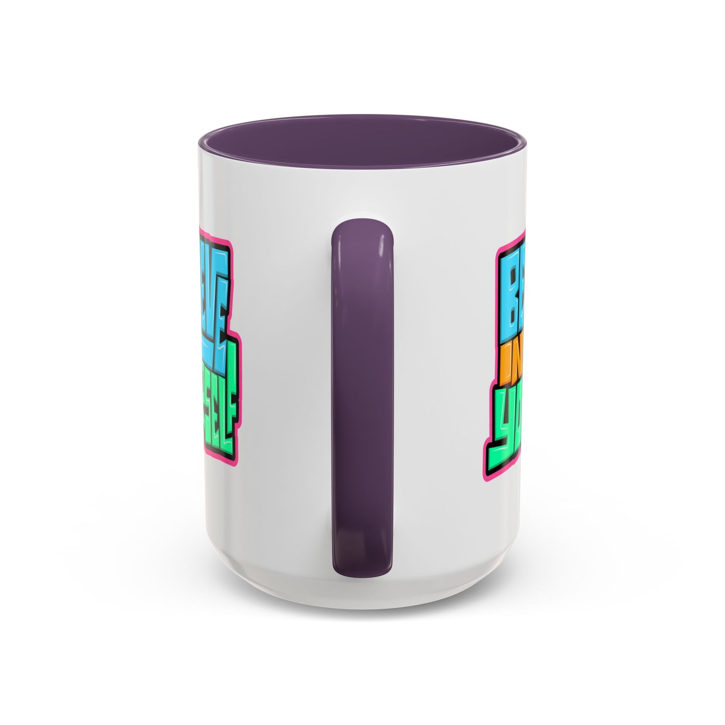 Motivation Mug - Believe In Yourself Graffiti