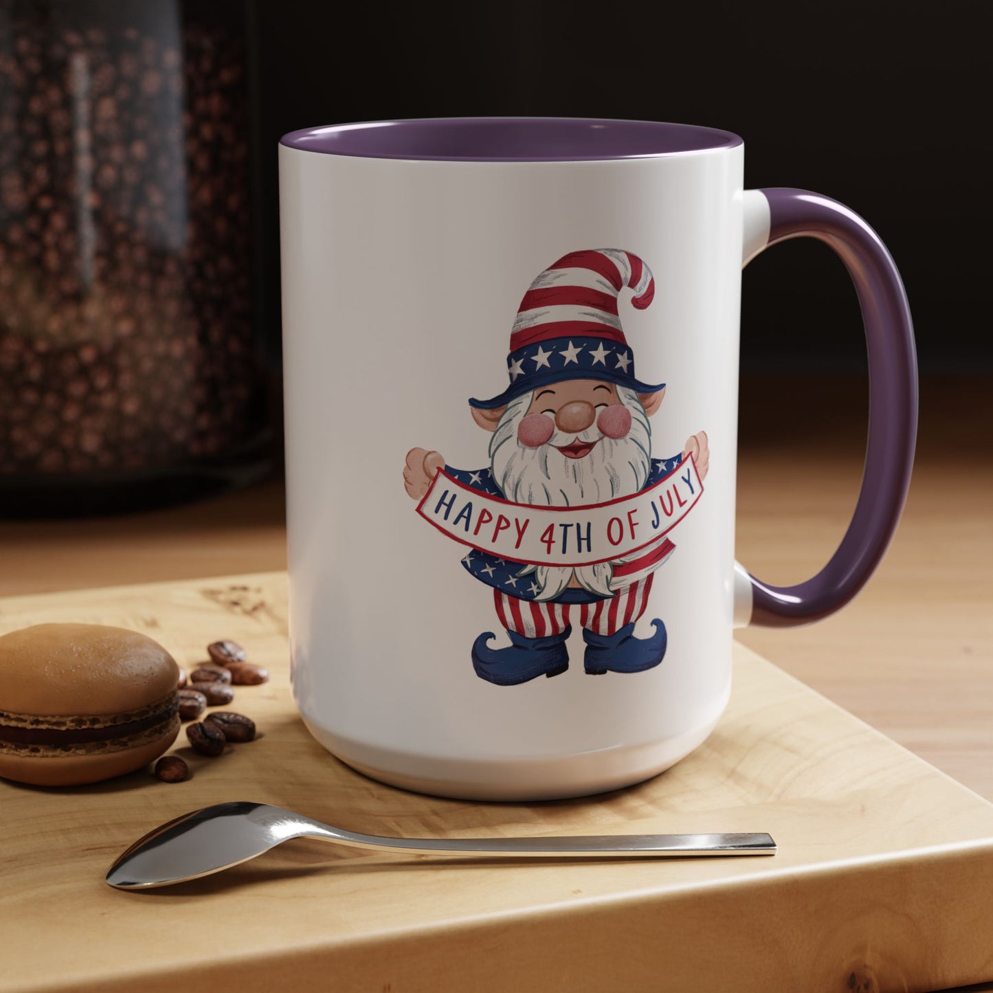 4th of July Mug - American Gnome 13