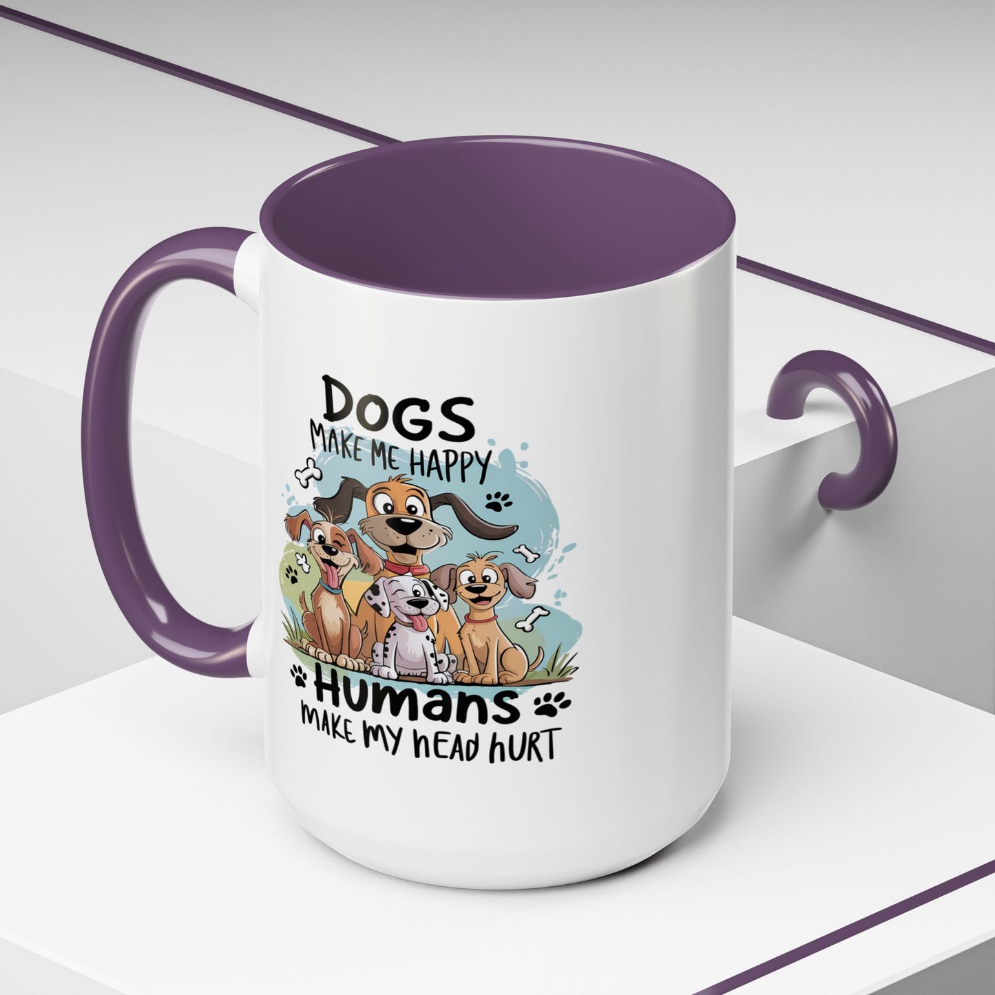 Animal Mug - Dogs Make Me Happy