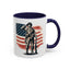4th of July Mug - American Soldier Flag