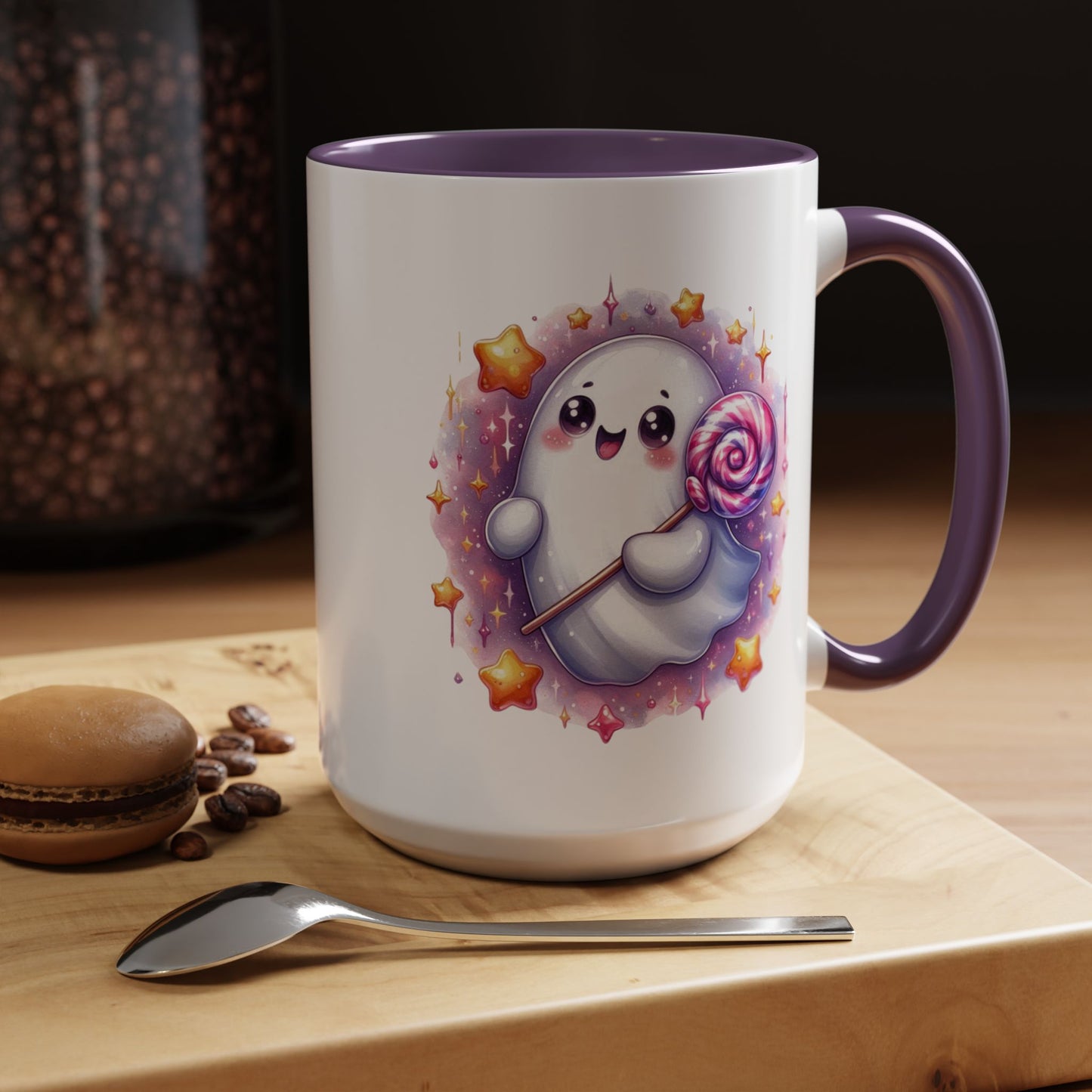 Halloween Mug - Spooky Ghost With Lolly