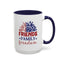 4th of July Mug - Friends Family Freedom Sunflower