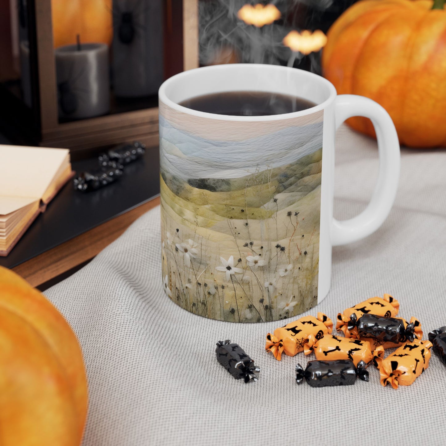 Artistic Mug - Felted Landscape