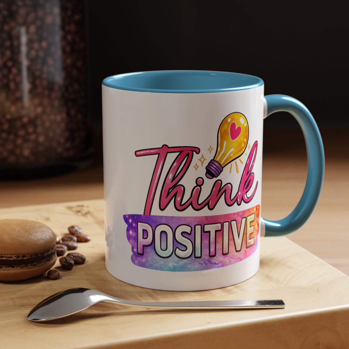 Wellness Mug - Think Positive Lightbulb