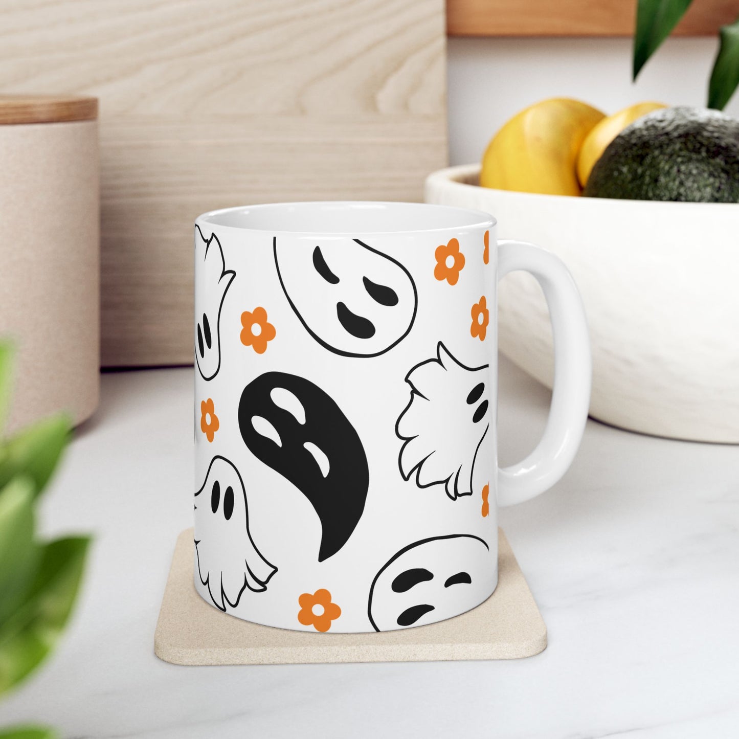 Halloween Mug - Floating Ghosts
