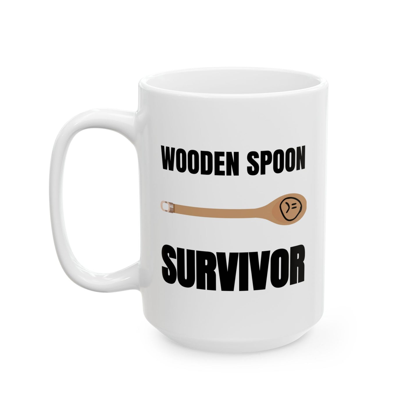 Humor Mug - Wooden Spoon Survivor
