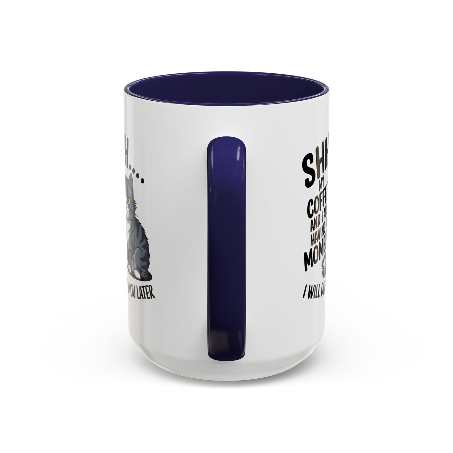 Animal Mug - Shhhh My Coffee and I
