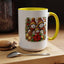 Christmas Mug - Gold Snowman Family 2