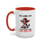 Humor Mug - Live Laugh Love Cow
