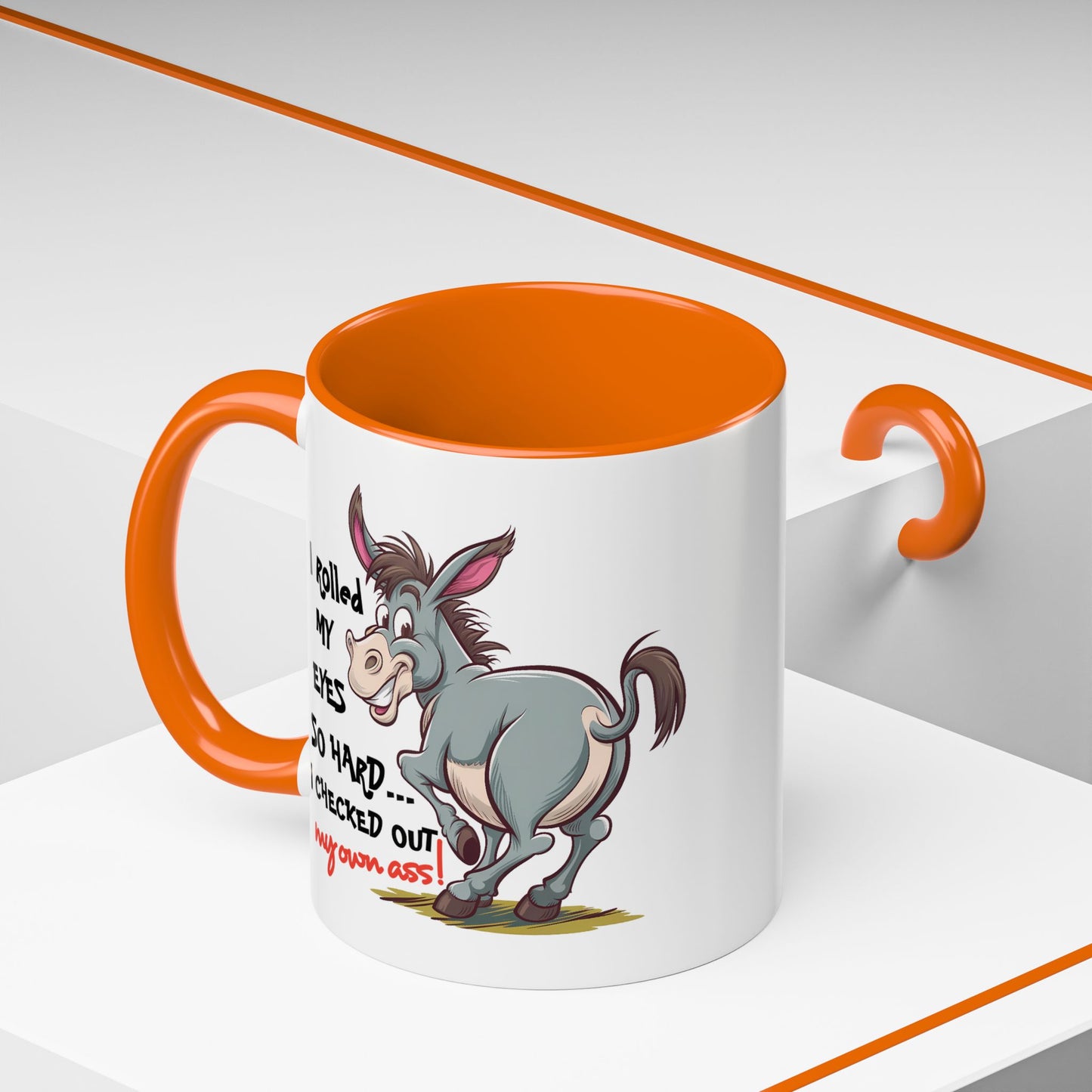 Adult Mug - I Rolled My Eyes So Hard