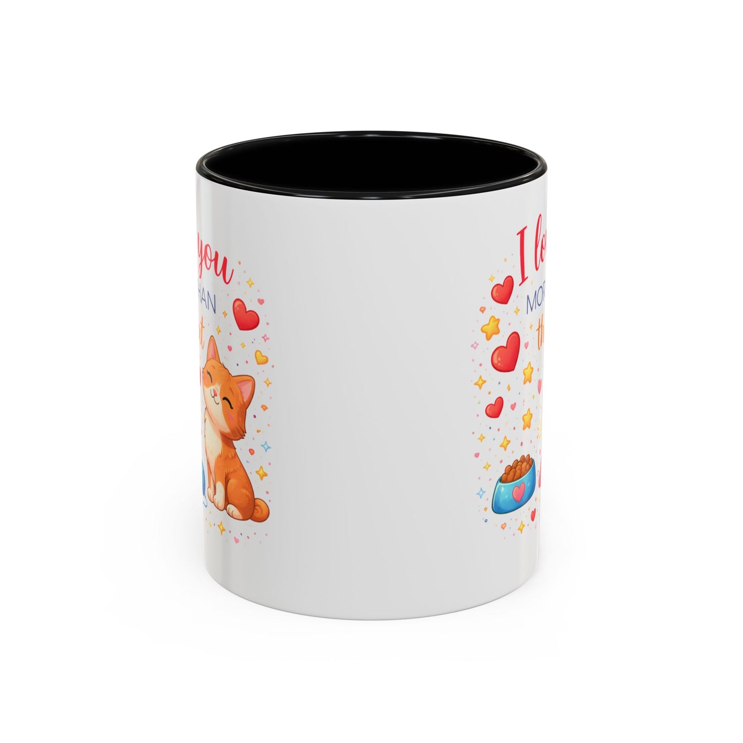Anniversary Mug - I Love You More Than The Cat