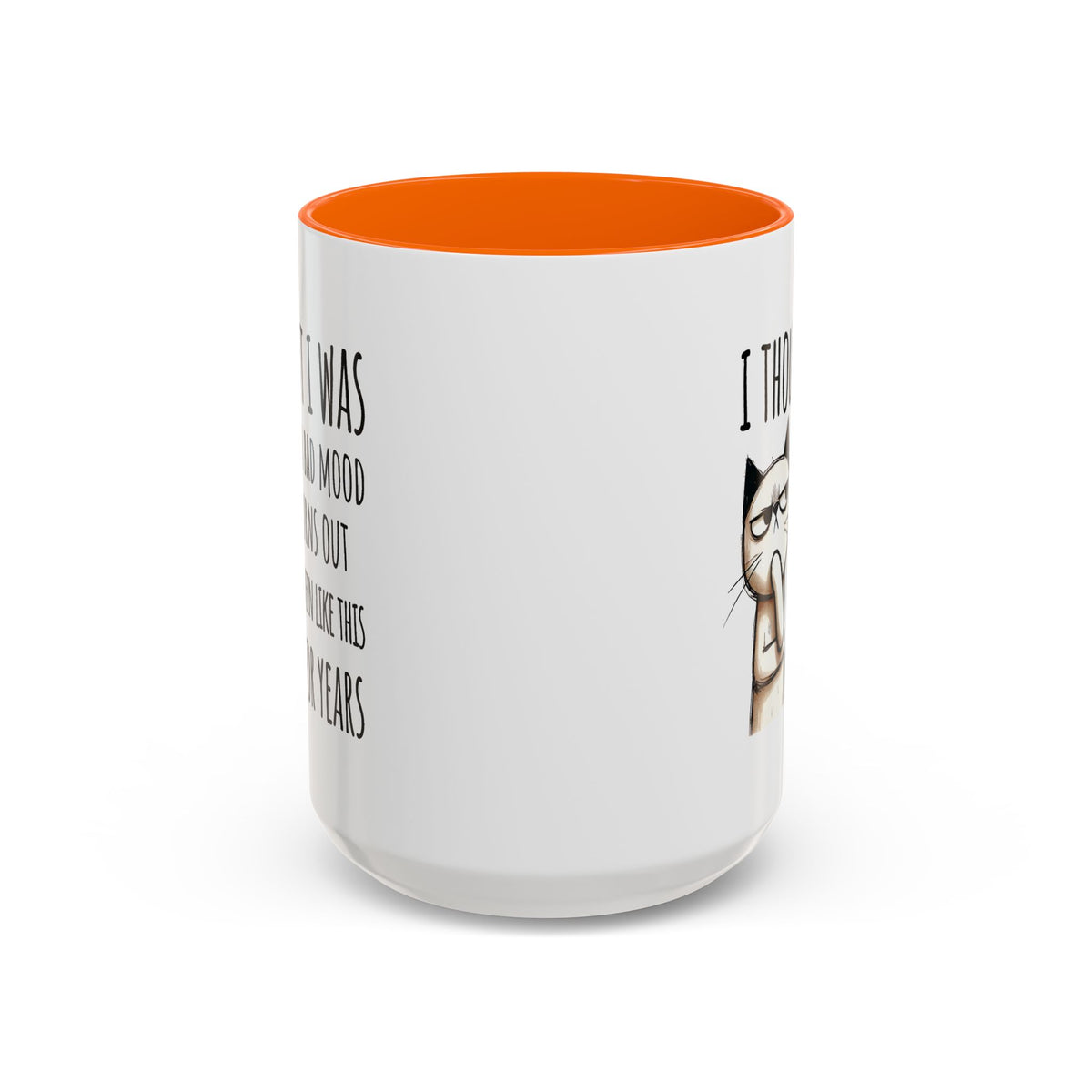 Adult Mug - I Thought I Was In A Bad Mood