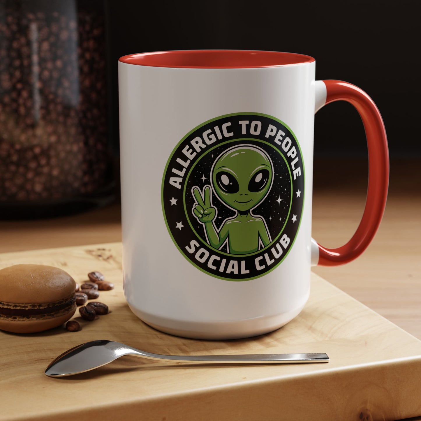 Alien Mug - Allergic To People