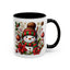 Christmas Mug - Red and Green Snowman