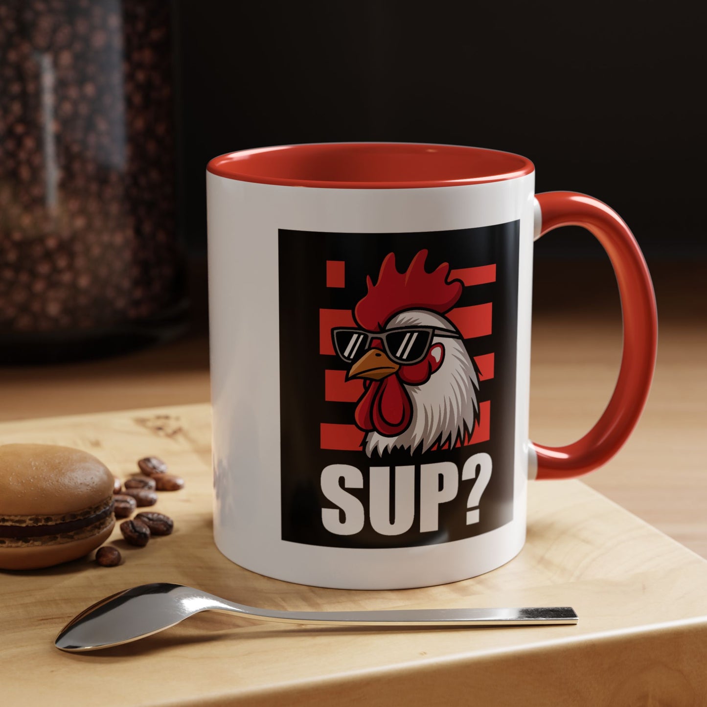 Humor Mug - Rooster Sup?