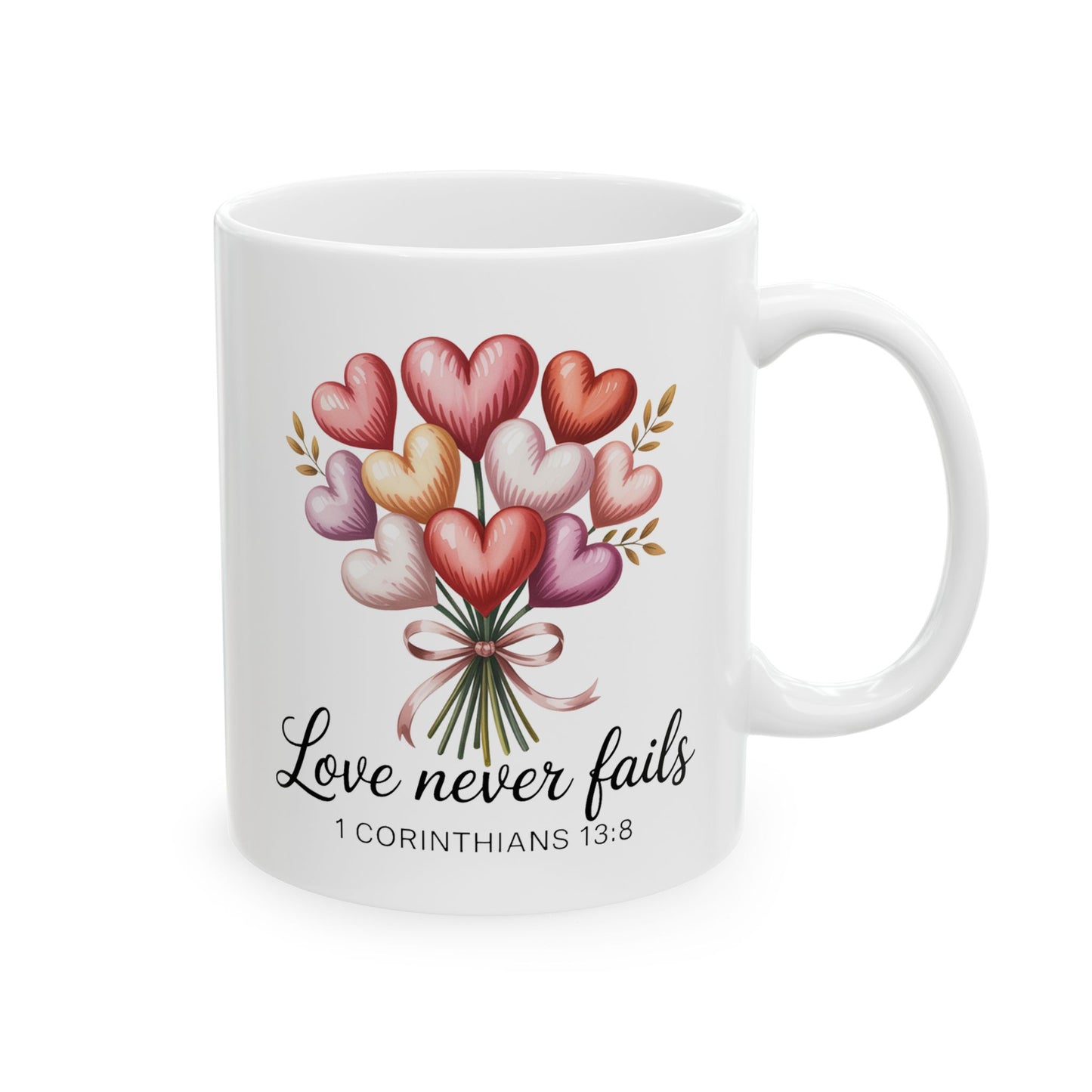Anniversary Mug - Love Never Fails