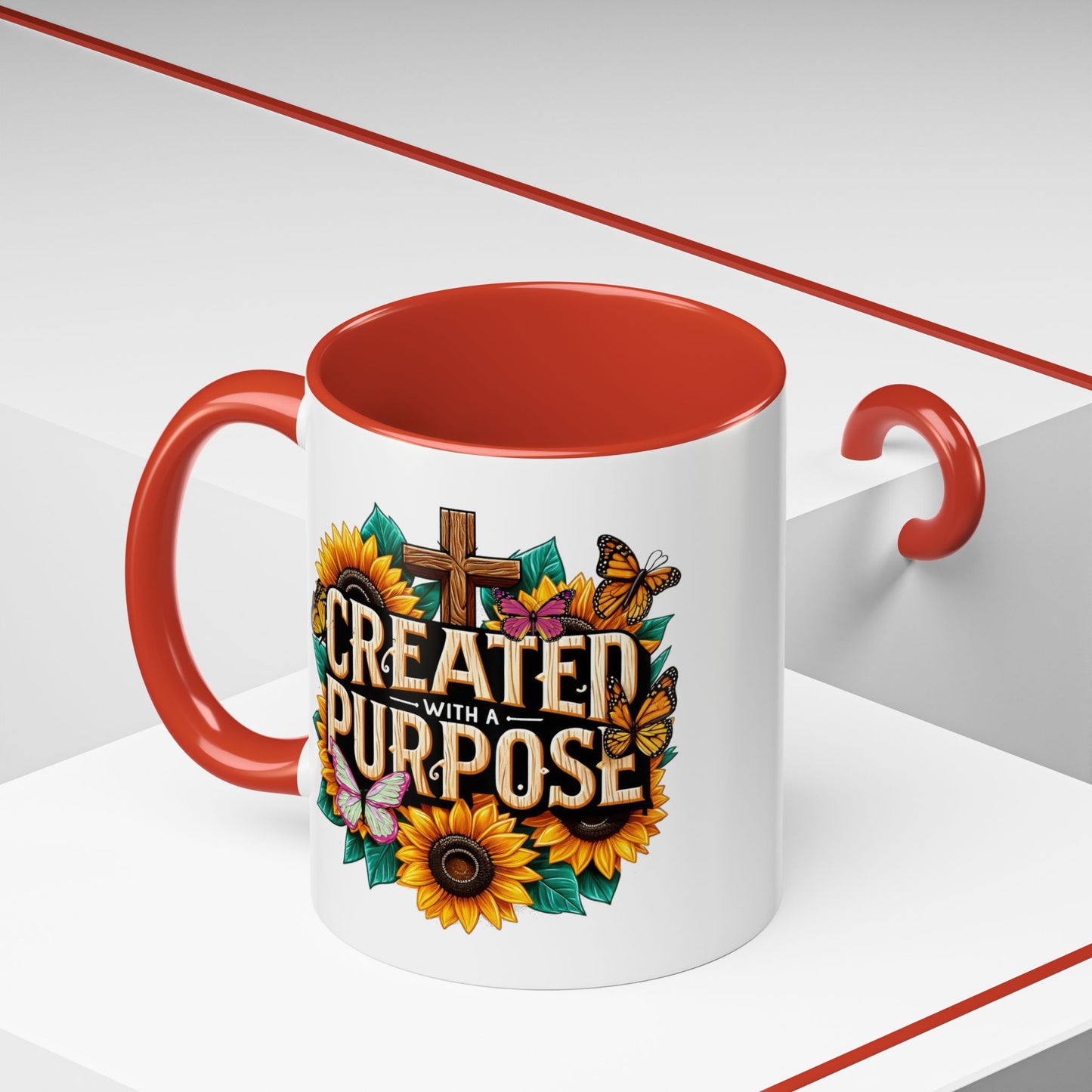 Religious Mug - Created With Purpose