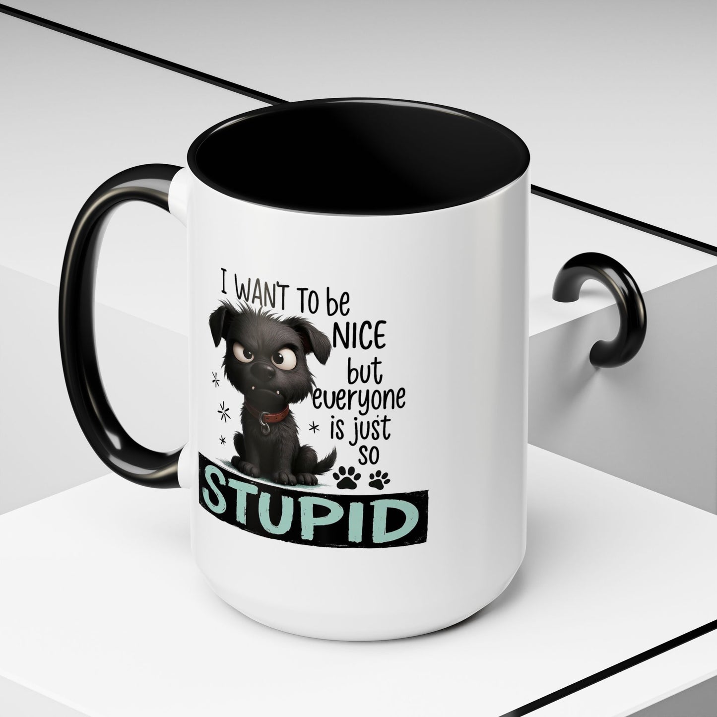 Animal Mug - I Want To Be Nice