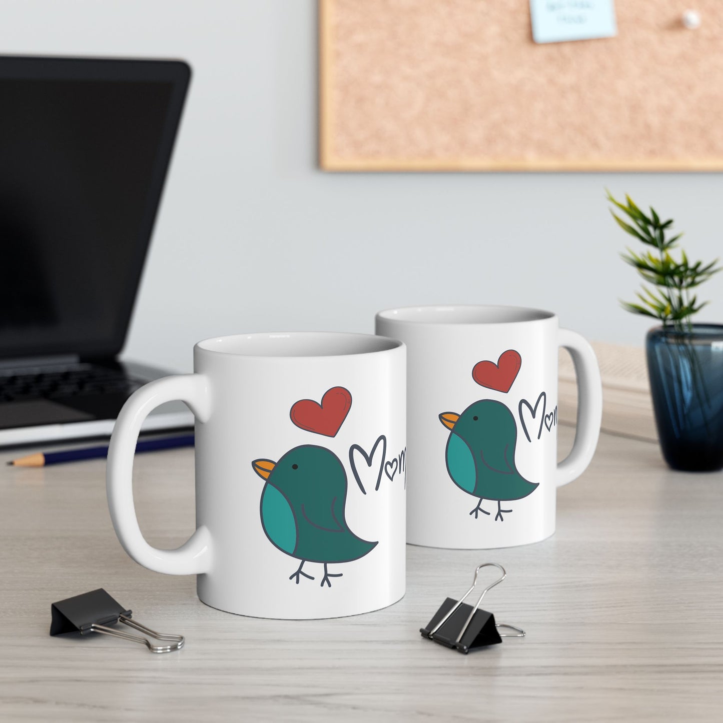Mother's Day Mug - Mom Love Bird
