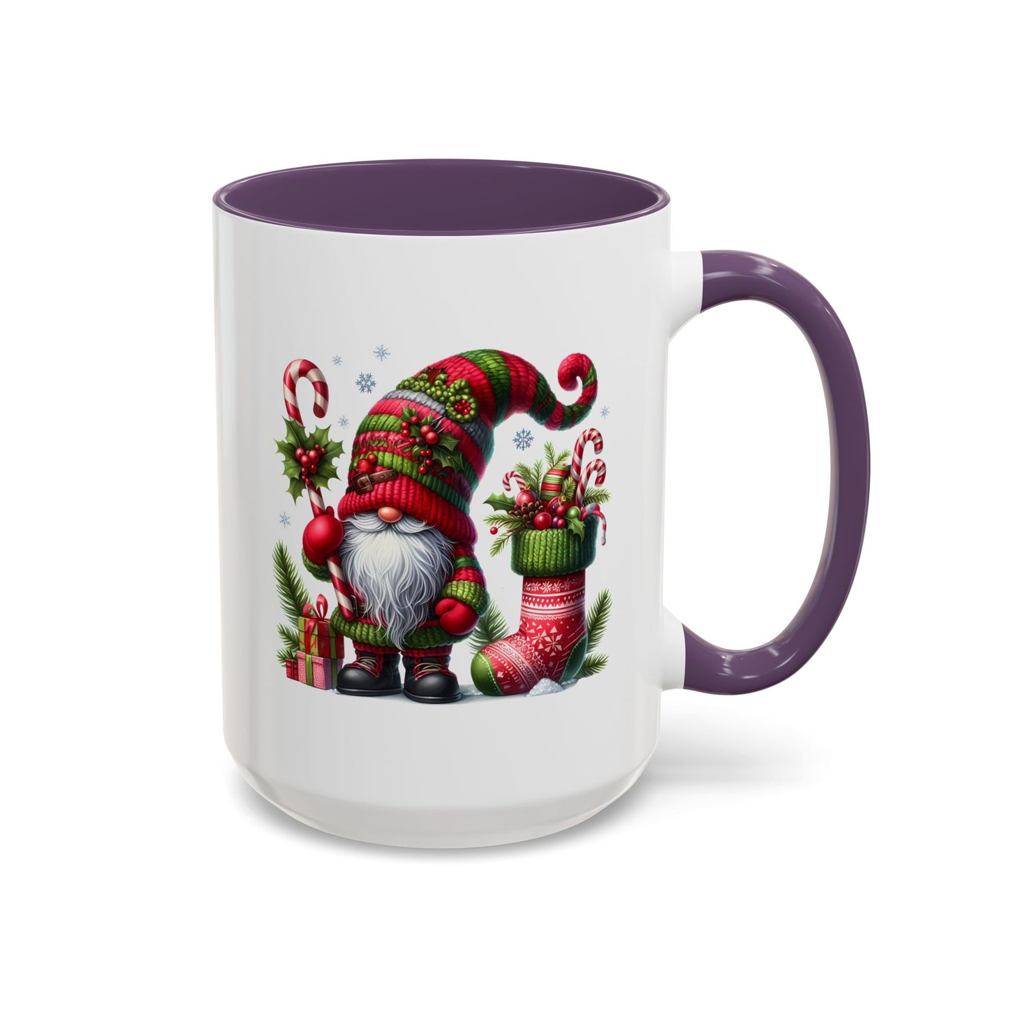 Christmas Mug - Gnome and Christmas Stocking