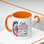 4th of July Mug - God Bless America Sunflower