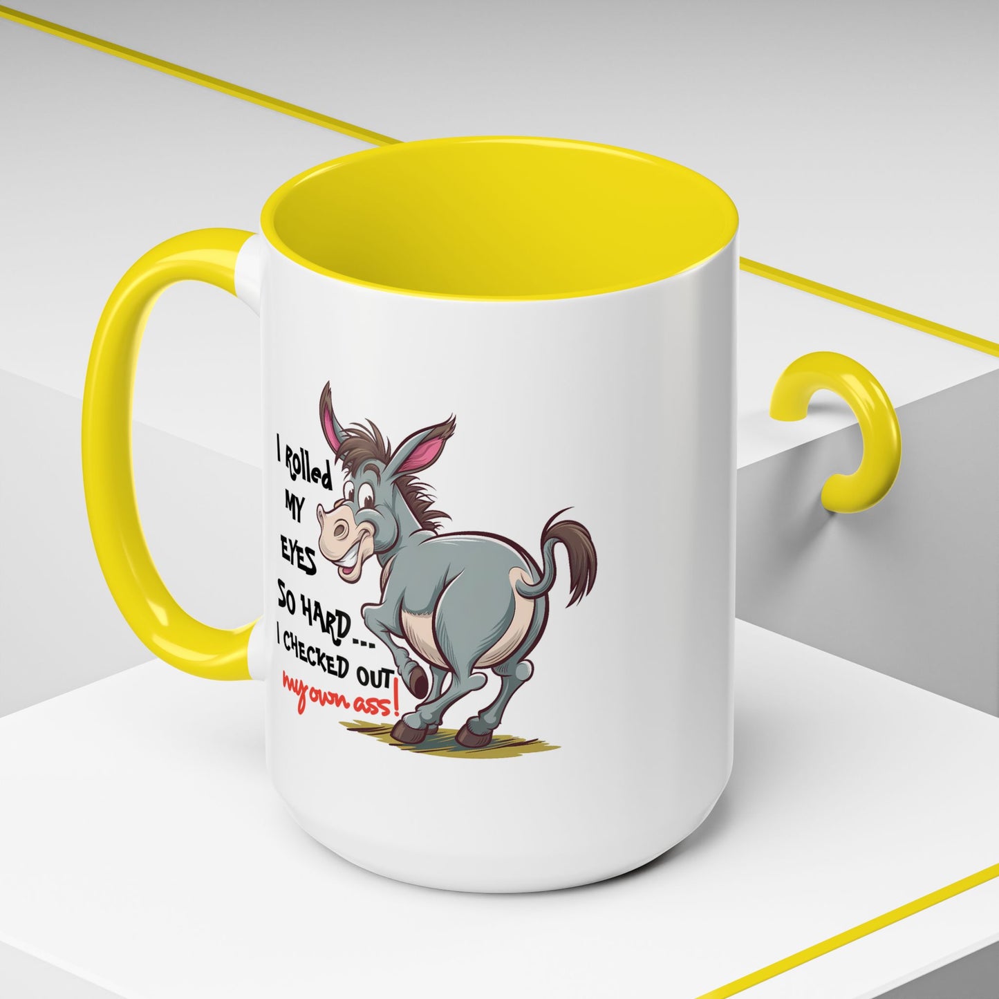 Adult Mug - I Rolled My Eyes So Hard