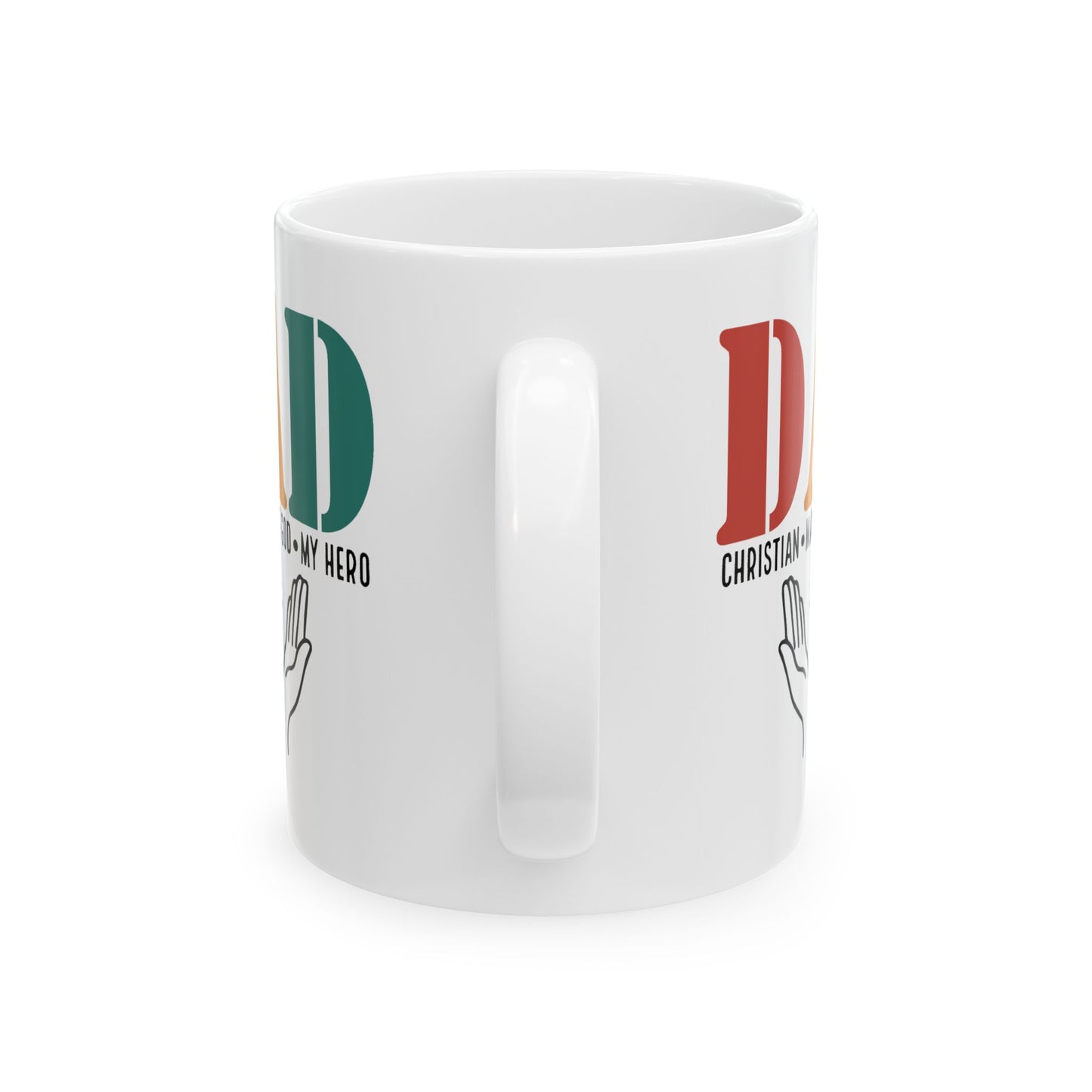 Father's Day Mug - Dad Man Of God