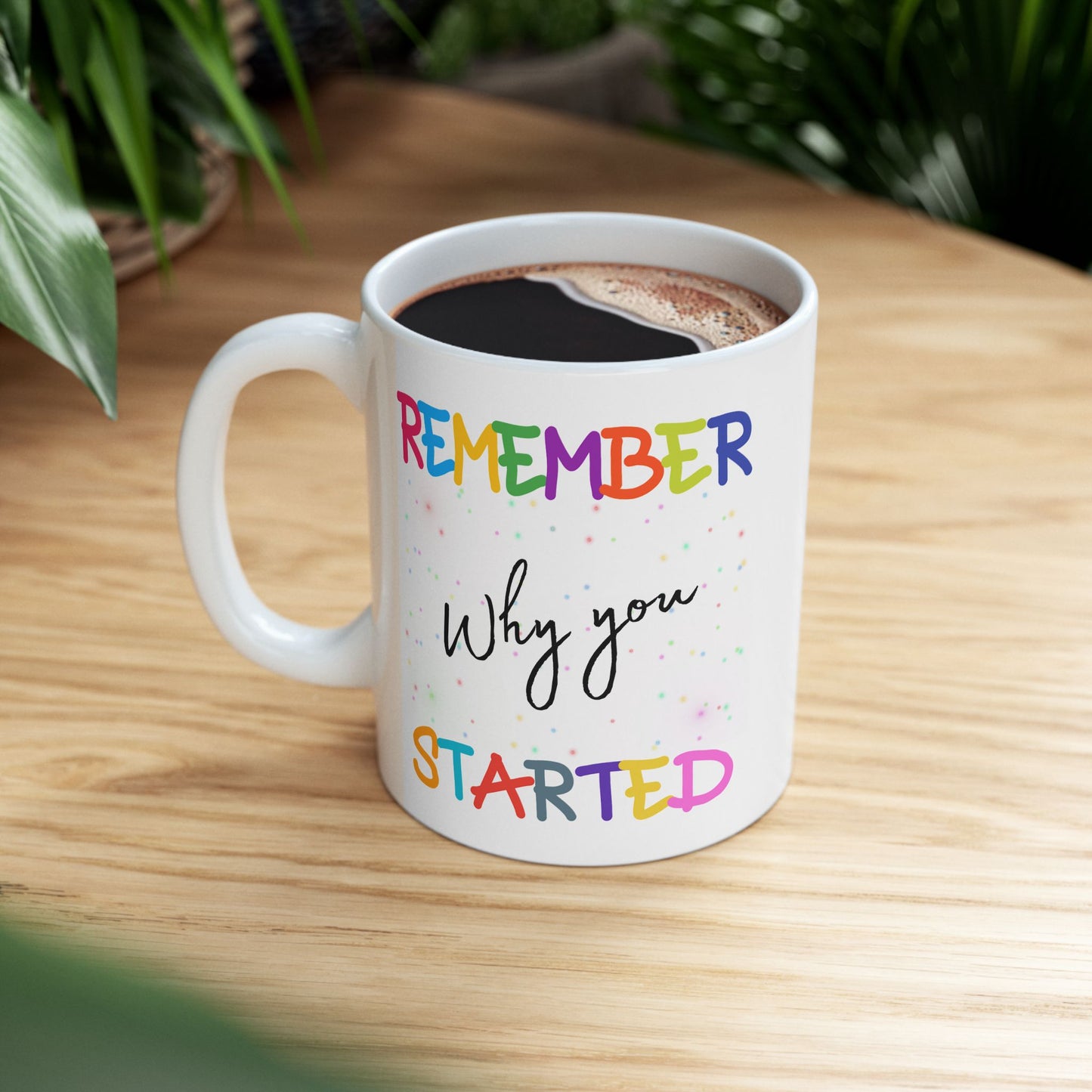 Motivation Mug - Remember Why You Started