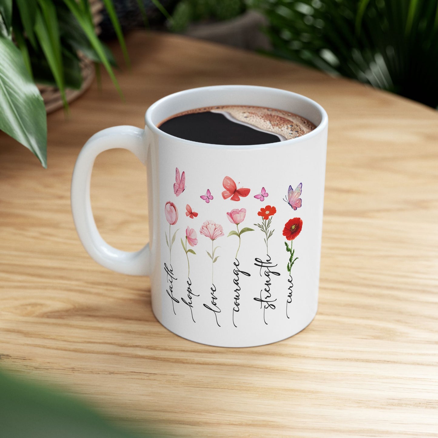 Religious Mug - Faith Hope Love