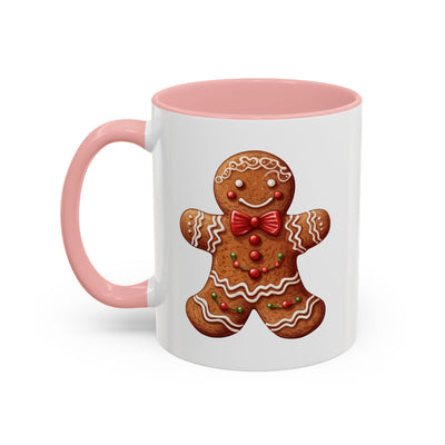 Christmas Mug - Decorative Gingerbread Man