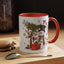 Christmas Mug - Merry Xmas Snowman Tree Present