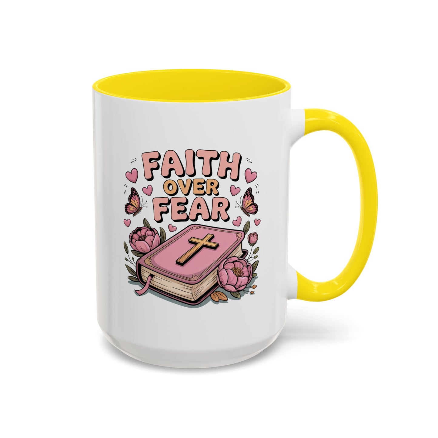 Religious Mug - Faith Over Fear