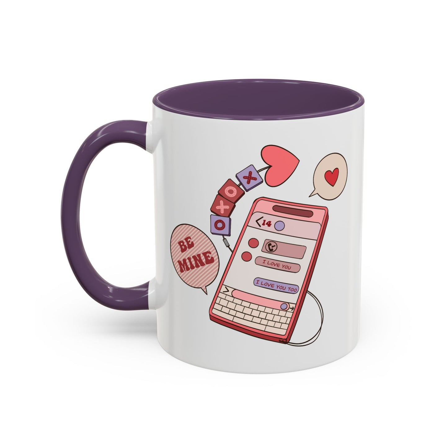 Valentine's Day Mug - Be Mine I Love You