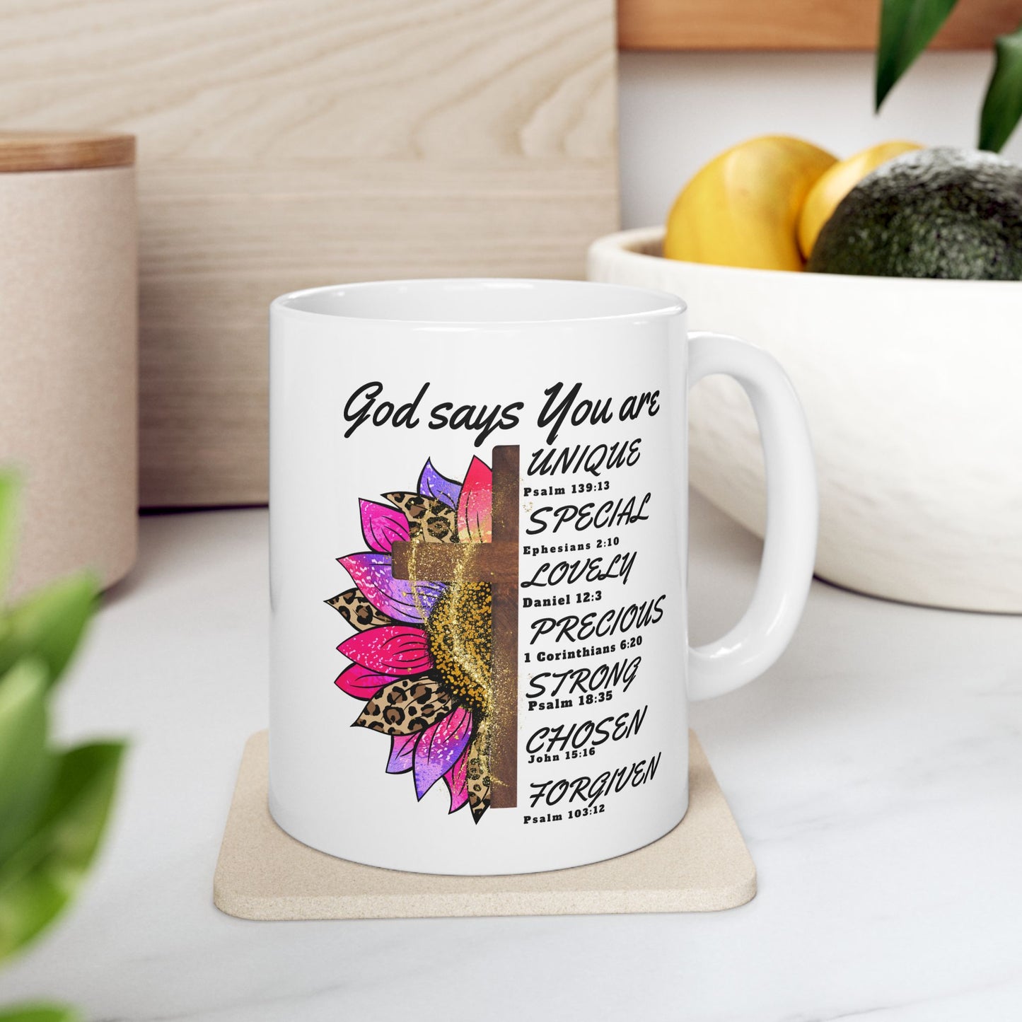 Religious Mug - God Says You Are