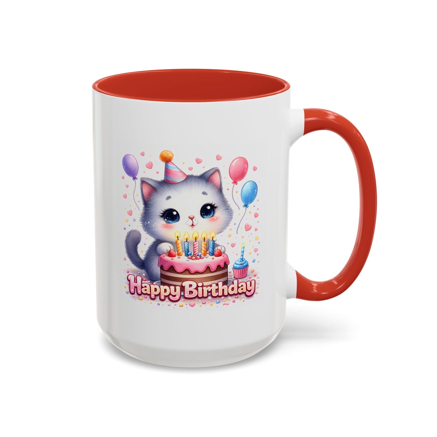 Birthday Mug - Birthday Kitty