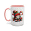 Christmas Mug - Gnome Candy Cane and Presents