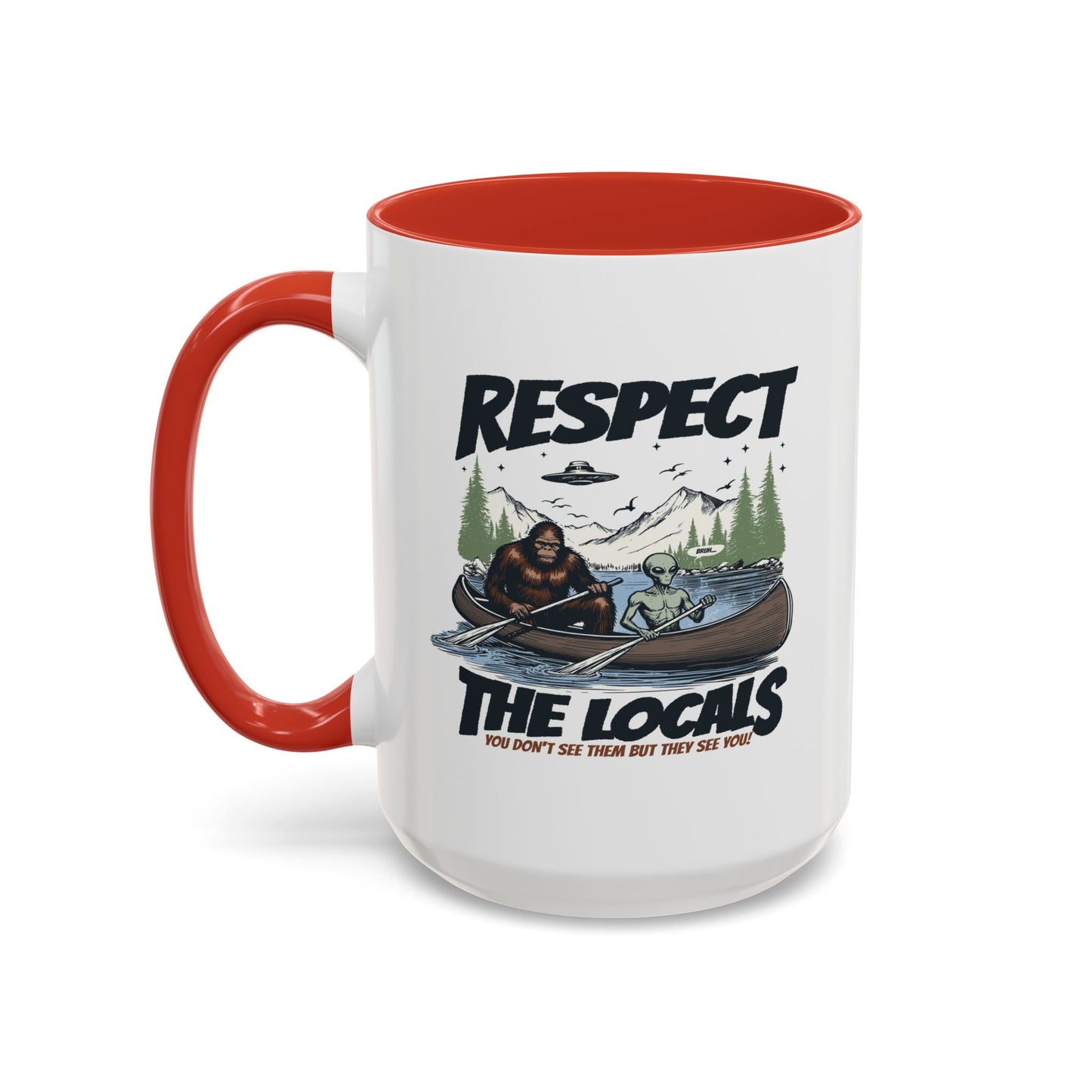 Alien Mug - Respect The Locals