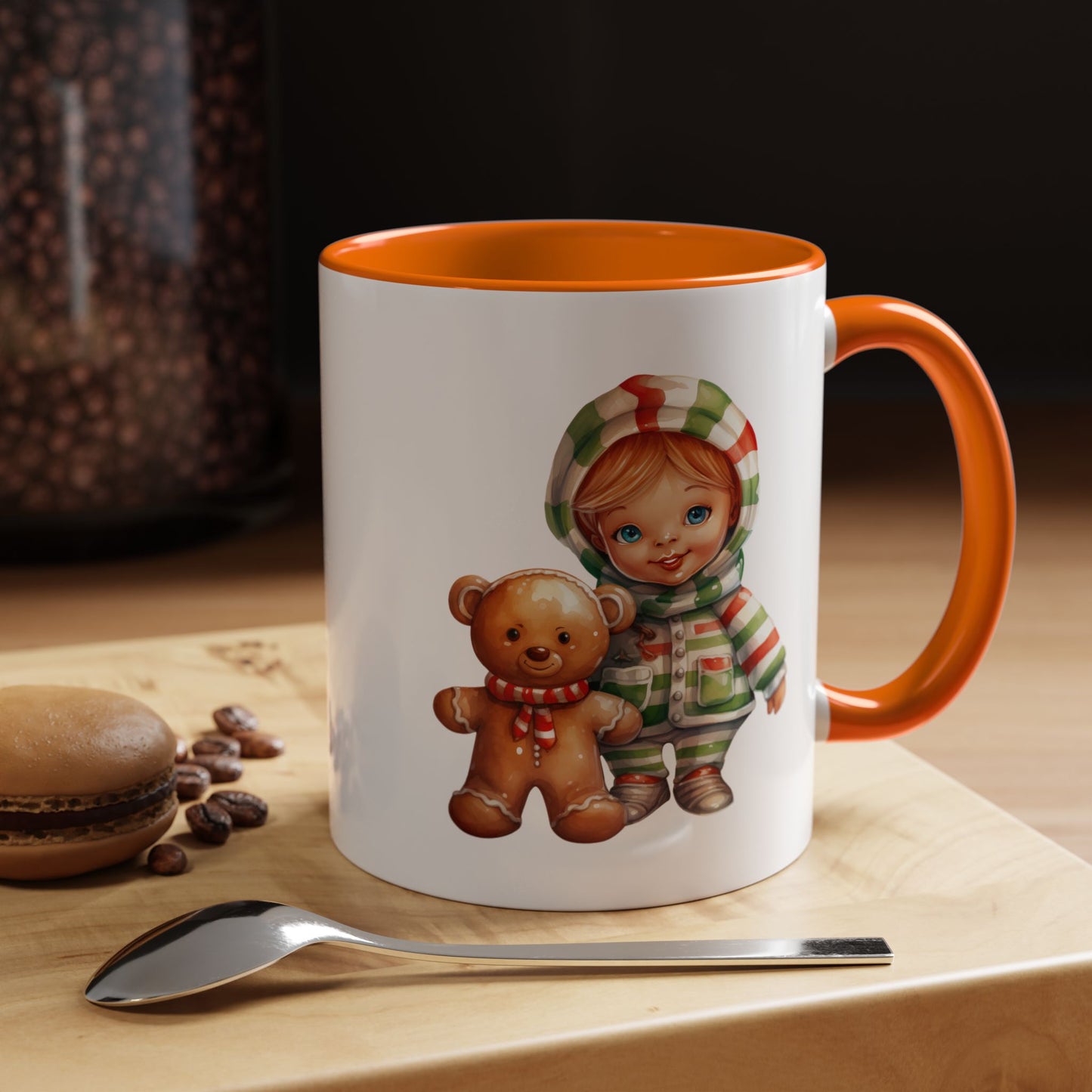 Christmas Mug - Gingerbread Man & Girl