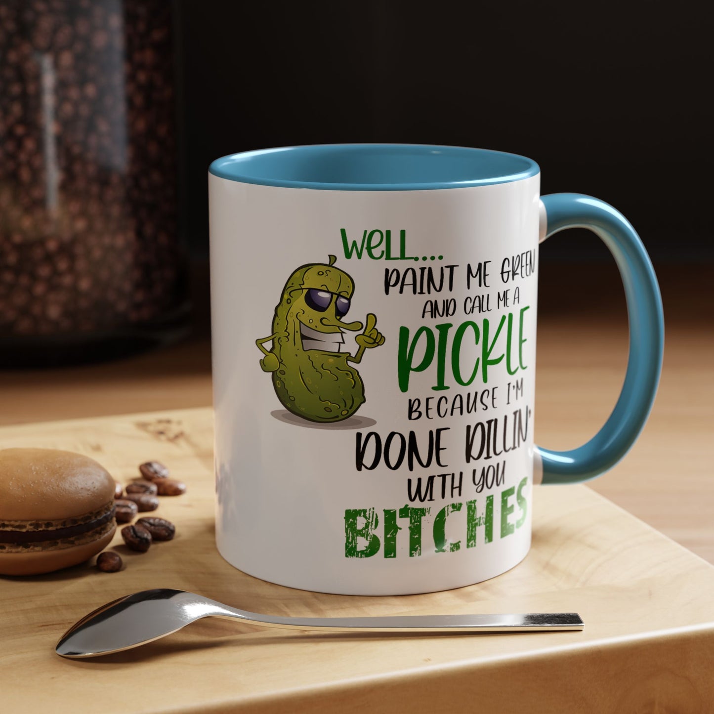 Adult Mug - Well Paint Me Green