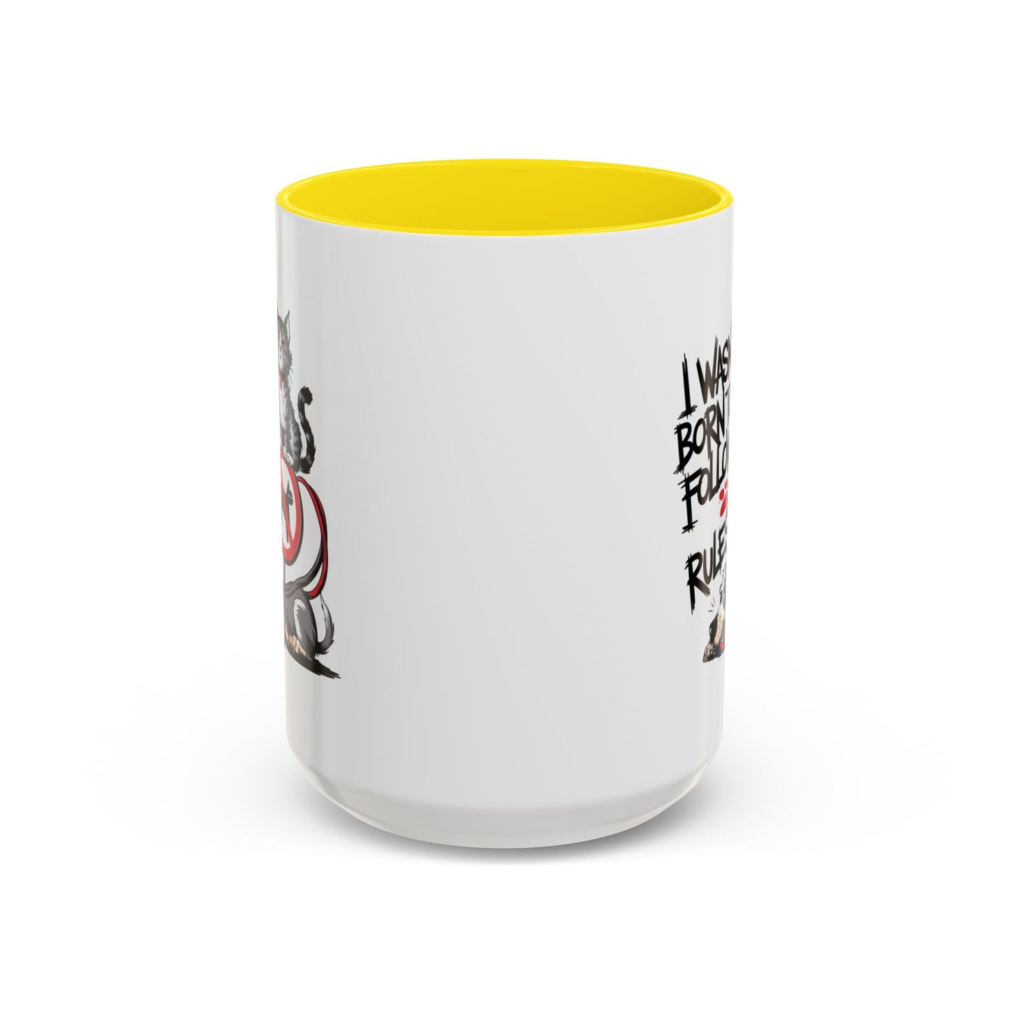 Animal Mug - I Wasn't Born To Follow Rules