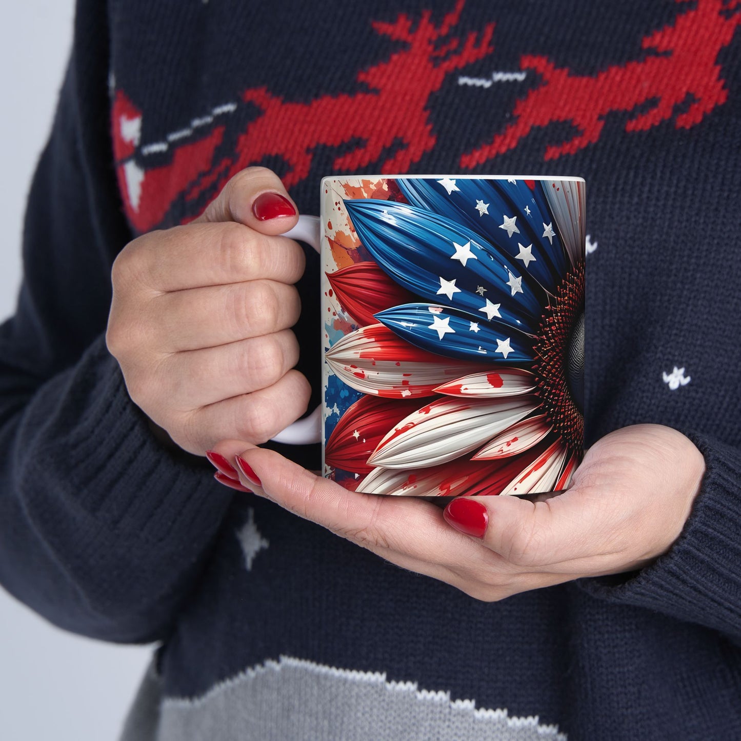 Artistic Mug - America Sunflower 2