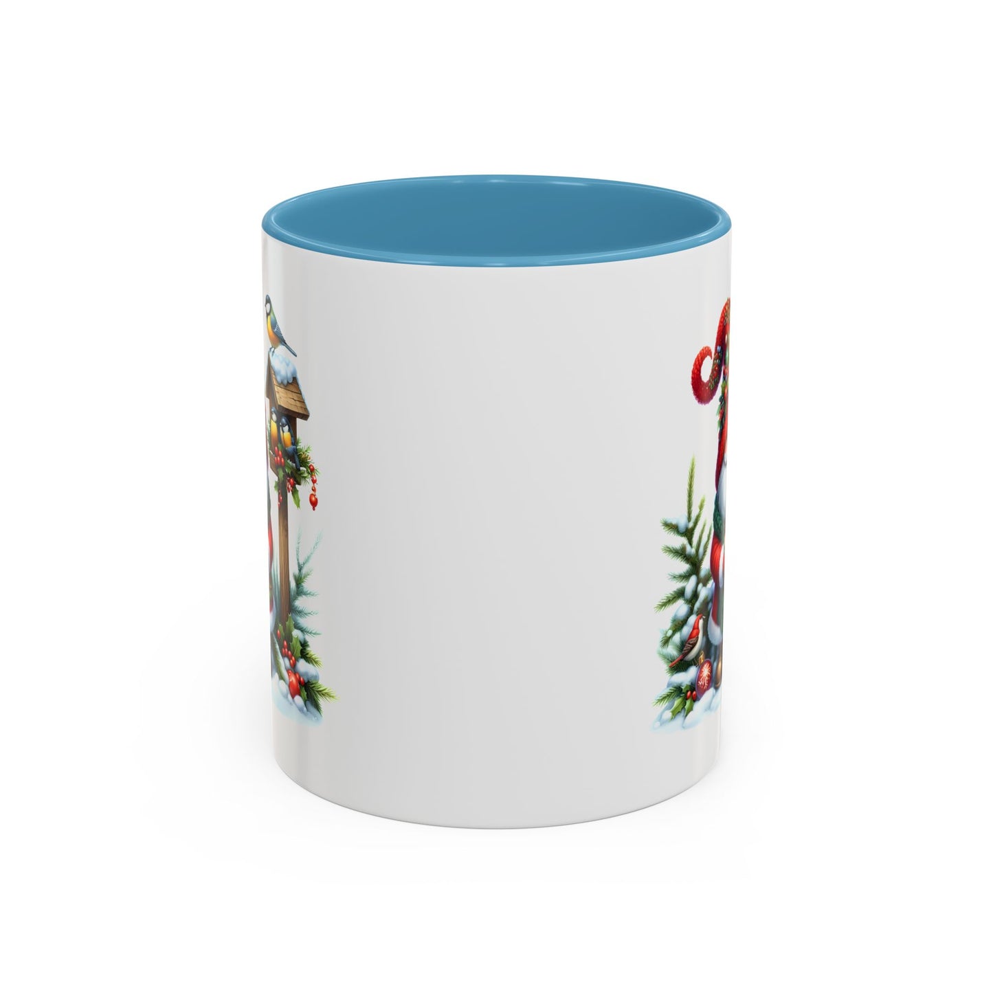 Christmas Mug - Gnome and Birds